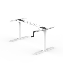 Manual Crank Stand Control de control de mano Sistema de acero ergonómico Altura de pie escritorio ajustable